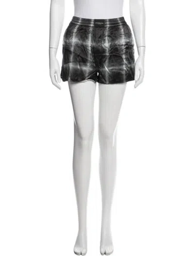 Pre-owned Alexander Wang Nylon Mini Shorts In White