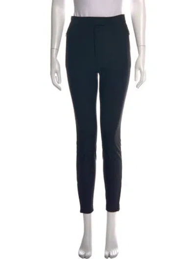 Pre-owned Alexander Wang Nylon Skinny Leg Pants In Blue