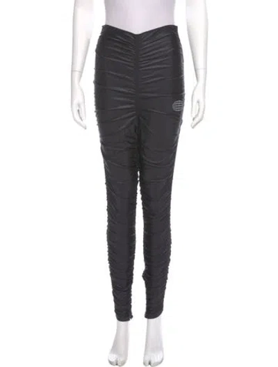 Pre-owned Alexander Wang Nylon Skinny Leg Pants In Gray