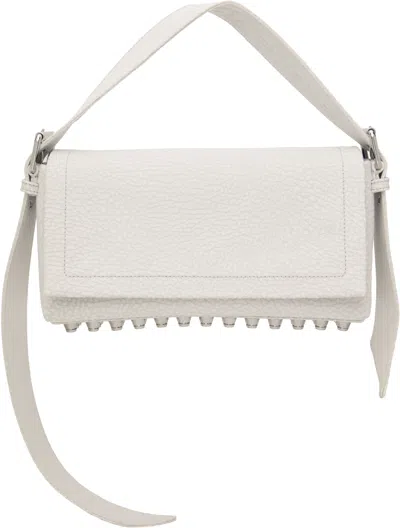 Alexander Wang Off-white Ricco Medium Flap Bag In Off White