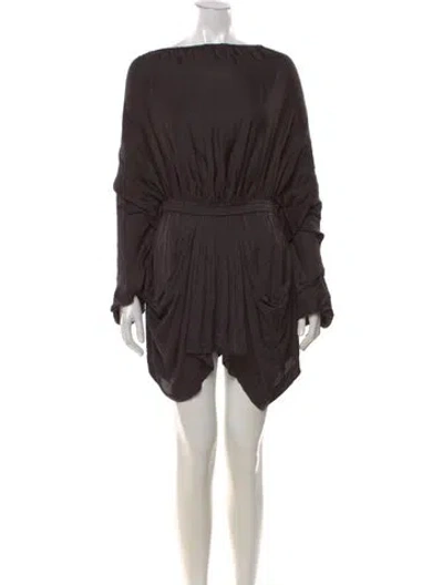Pre-owned Alexander Wang Off-the-shoulder Jumpsuit In Black