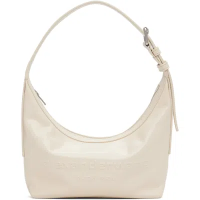 Alexander Wang Off-white Punch Small Shoulder Bag In Neutral