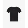 Alexander Wang Omens  Essential Short-sleeves Cotton-jersey T-shirt In Black