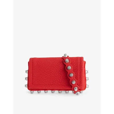 Alexander Wang Roz Crossbody Wallet Bag In Fiery Red