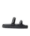 Alexander Wang Open-toed Slippers In Black