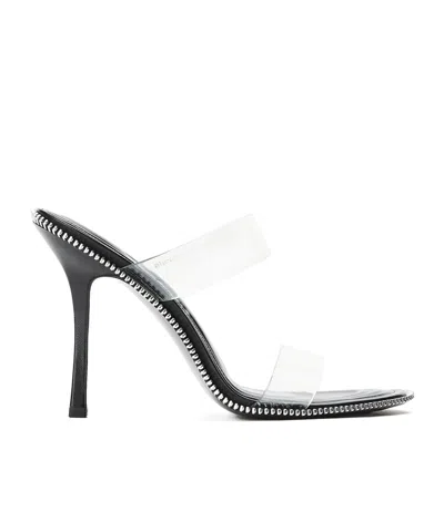 Alexander Wang Open-toe High-heeled Sandals In Black