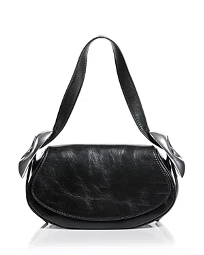 Alexander Wang Orb Small Flap Bag In Black/silver