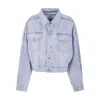 Alexander Wang Clip Trucker Jacket Clothing