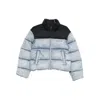 Alexander Wang Long-sleeved Padded Jacket In Blue