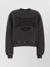 Alexander Wang Oversize Logo Sweatshirt In Organic Cotton