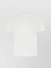 Alexander Wang Oversize Crew-neck Cotton T-shirt In Grey