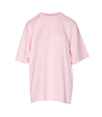 ALEXANDER WANG OVERSIZE LOGO T-SHIRT