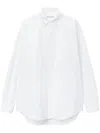 Alexander Wang Oversized Boyfriend Shirt In White