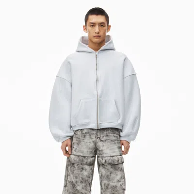 トップス ALEXANDER WANG OVERSIZED HOODIE ALEXANDERWANG | Oversized Cotton Zip-Up Hoodie | Women