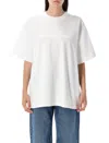 Alexander Wang Oversized Logo T-shirt In White