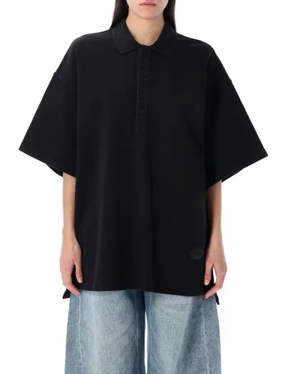 ALEXANDER WANG OVERSIZED POLO SHIRT
