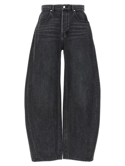 ALEXANDER WANG ALEXANDER WANG 'OVERSIZED ROUNDED' JEANS