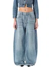 Alexander Wang Oversized Rounded Low Rise Jeans (size 26) In Indigo