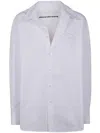 Alexander Wang Oversized Shirt W/ Graphic Embroidery Clothing