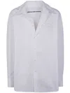 Alexander Wang Oversized Shirt W/ Graphic Embroidery Clothing In White