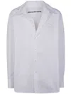 Alexander Wang Oversized Shirt W/ Graphic Embroidery Clothing In White