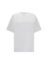 Alexander Wang Crew Neck Short Sleeves Top In White