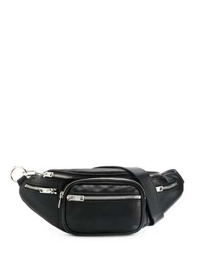 Alexander Wang Padlock Belt Bag In Black