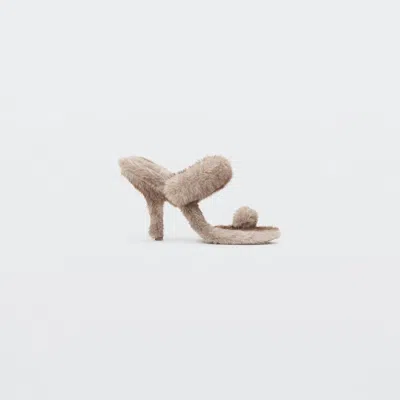 Alexander Wang Paloma 105mm Sandal In Grey