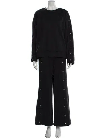 Pre-owned Alexander Wang Pant Set In Black