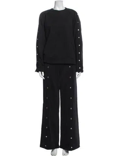 Pre-owned Alexander Wang Pant Set In Black