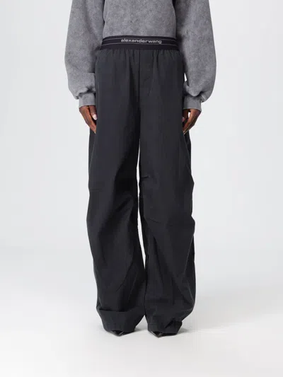 ALEXANDER WANG PANTS ALEXANDER WANG WOMAN COLOR BLACK,H39616002