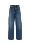 Alexander Wang Denim Wide-leg Jeans In Blue