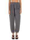Alexander Wang Jogging En Coton In Grey