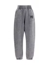 Alexander Wang Women Essential Terry Classic Sweatpant Puff P In Gray