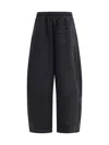 Alexander Wang Track Pants With Elastic Waistband In Gray