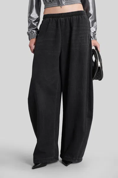 Alexander Wang Pants In Black Cotton