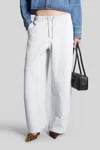 Alexander Wang Pants In Grey Cotton In Gray