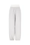 Alexander Wang Layered-design Track Pants In Microchip
