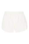Alexander Wang Techno Fabric Shorts In White