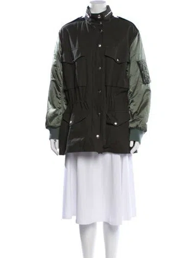 Pre-owned Alexander Wang Parka In Green