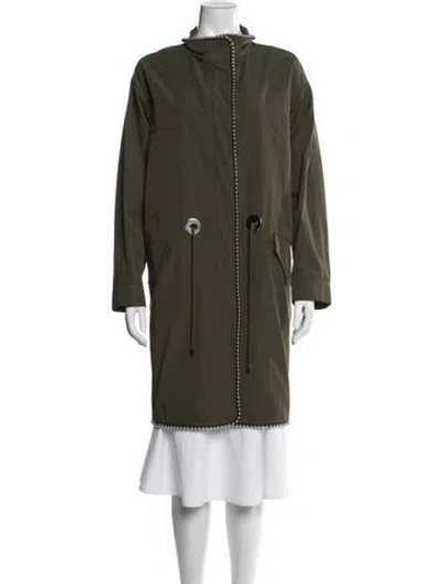 Pre-owned Alexander Wang Parka In Green