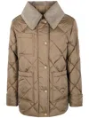 Alexander Wang Bonded Oversized Denim Trucker Jacket In Neutral