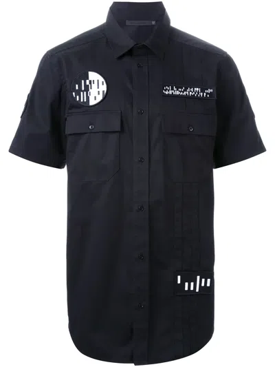 Alexander Wang Patch Detailed Shirt In Black