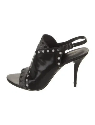 Pre-owned Alexander Wang Patent Leather Slingback Sandals In Multi