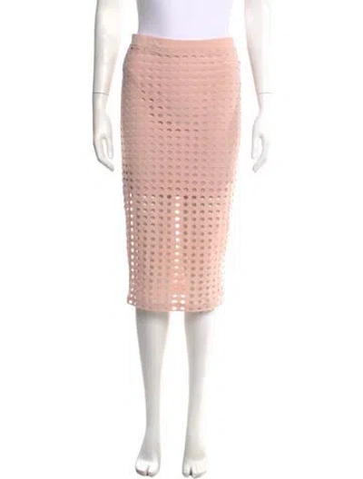 Pre-owned Alexander Wang Patterned Mini Skirt W/ Tags In Pink