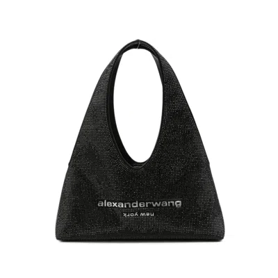 Alexander Wang Pike Logo-embellishment Tote Bag In Black