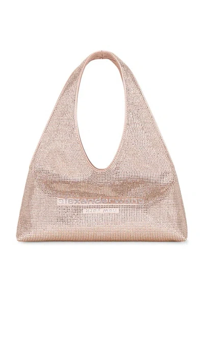 Alexander Wang Pike Mini Hobo With Crossbody Strap In Pink