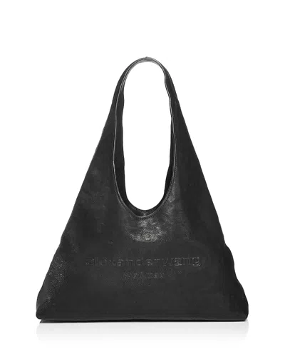 Alexander Wang Pike Small Hobo Bag In Black