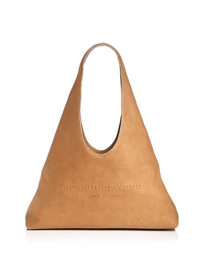 Alexander Wang Pike Small Hobo Bag In Brown