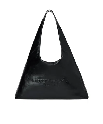 Alexander Wang Pike Small Hobo In Black